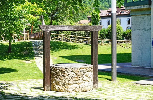 Paesaggio Cangas Onis Ore Mayo 2017 Principato Delle Asturie Asturie — Foto Stock