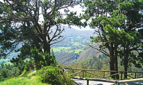 Utsikt Över Alto Fito Maj 2018 Furstendömet Asturien Asturien Spanien — Stockfoto