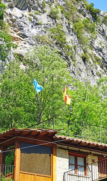 Los Beyos Ponga Gorge May 2018 Principality Asturias Asturias Spain — Stock Photo, Image