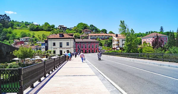 Paisagem Cangas Onis Maio 2018 Principado Das Astúrias Astúrias Espanha — Fotografia de Stock