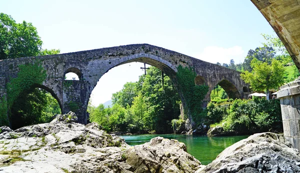 Landscape Cangas Onis May 2018 Principality Asturias Asturias Spain Europe — Stock Photo, Image