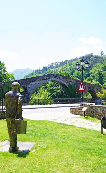 Landscape Cangas Onis May 2018 Principality Asturias Asturias Spain Europe — Stock Photo, Image