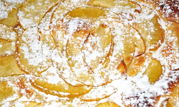 Ciasto Francuskie Jabłkiem — Zdjęcie stockowe