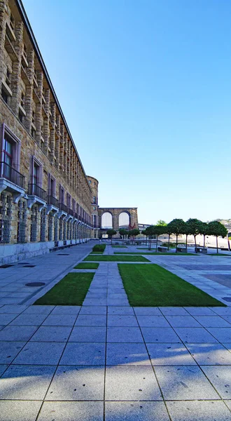 Vue Université Travail Gijn Mai 2018 Principauté Des Asturies Asturies — Photo