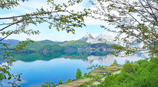 Riao Riano Uur Mei 2018 Landschap Van Provincie Len Picos — Stockfoto