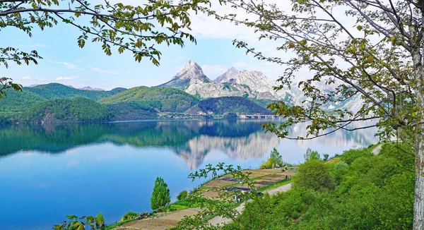 Riao Riano May 2018 Landscape Province Len Picos Europa Community — 图库照片