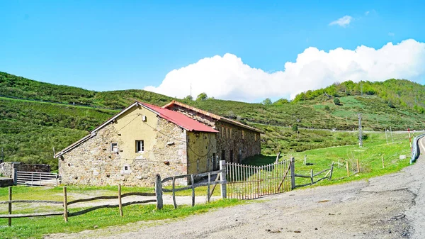 Burn, 12:40 pm; 11 May 2018; landscape of the province of Len, Picos de Europa, Autonomous Community of Castilla y Len, Spain, Europe