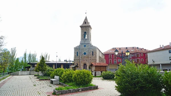 Église Santa Agueda Riao Juin 2017 Principauté Des Asturies Asturies — Photo