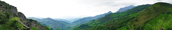 Ausblick Auf Die Asturische Landschaft Uhr Juni 2017 Fürstentum Asturien — Stockfoto