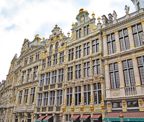Огляд Гранд Плейс Брюсселі Червня 2016 Бельгія Європа — стокове фото