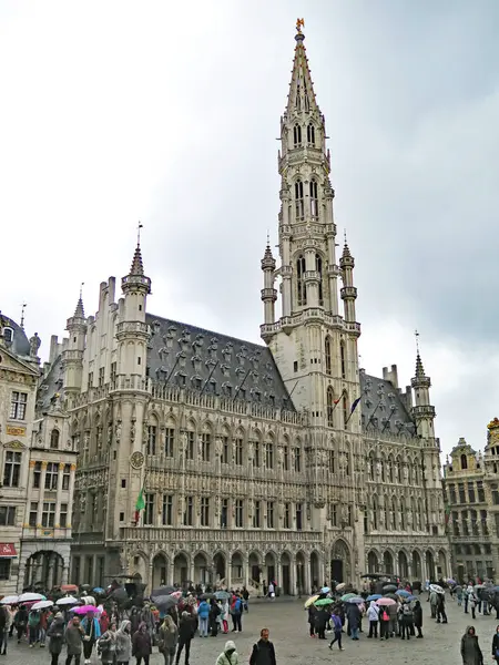 Bruselská Architektura Srpna 2018 Belgie Evropa — Stock fotografie