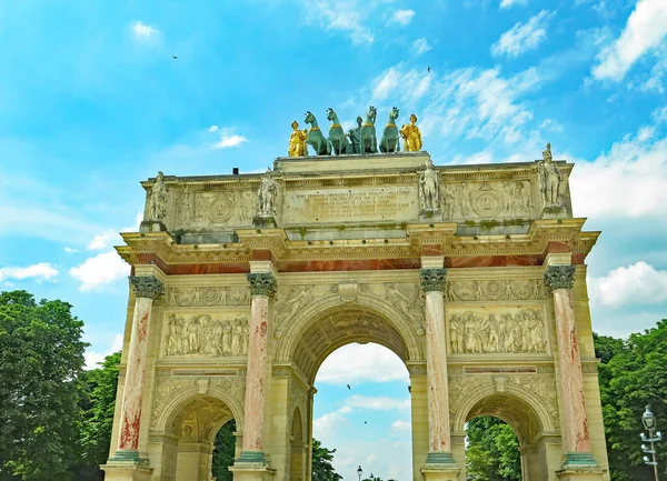 Paris Arc Triomphe Липня 2016 Франція Європа — стокове фото