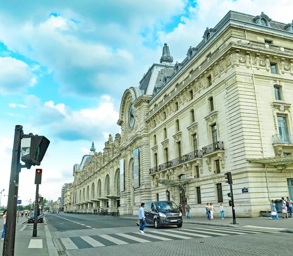 Edifício Museu Orsay Paris Julho 2016 França Europa — Fotografia de Stock