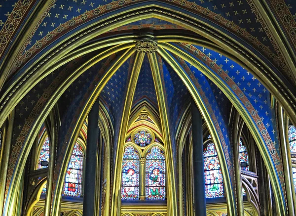 Holy Chapel August 2017 Paris France Europe — Stock Photo, Image