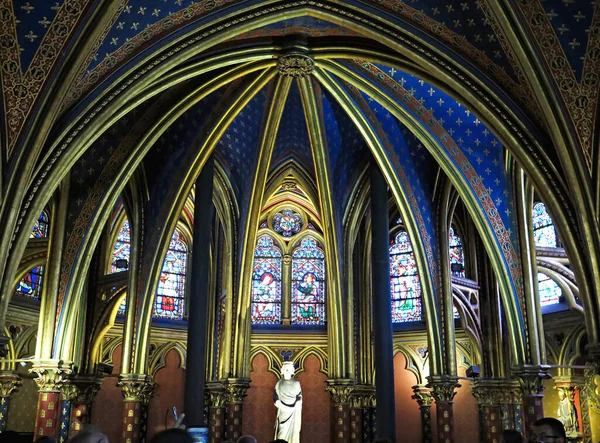 예배당 Holy Chapel 2017 프랑스 — 스톡 사진