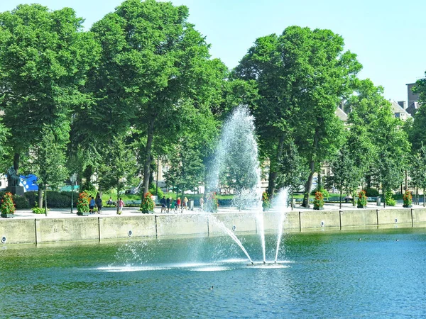 Panoramic Hague August 2017 Holland Netherlands Europe — Stock Photo, Image