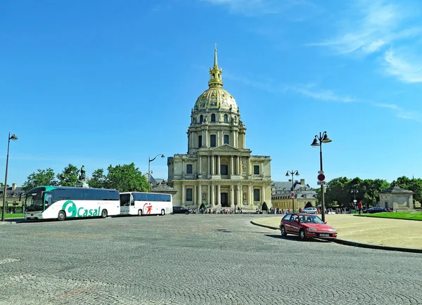 Los Invalidos国立宮殿の眺め 25午後 2017年8月19日パリフランスヨーロッパ — ストック写真