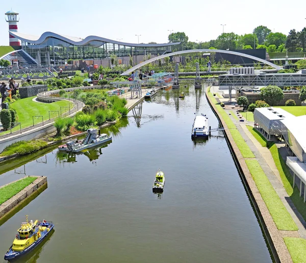 Overview Madurodam Holland Miniature Hague August 2017 Holland Netherlands Europe — Stock Photo, Image