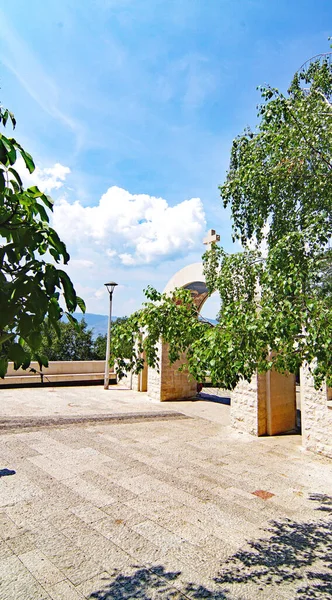 Mosteiro Ostrog Agosto 2017 Montenegro Balcãs Europa — Fotografia de Stock