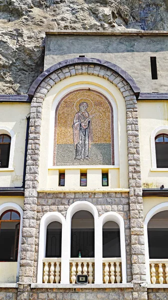Ostrog Manastırı Ağustos 2017 Karadağ Balkanlar Avrupa — Stok fotoğraf