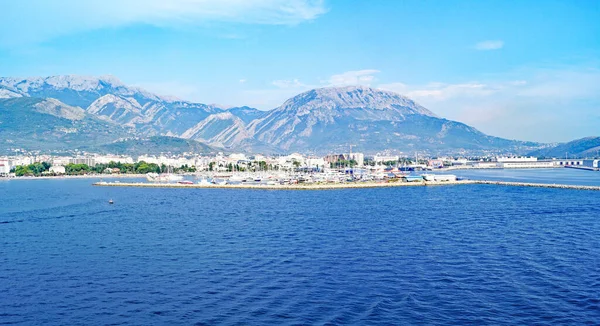 Port Adria Uhr Juli 2018 Bar Montenegro Balkanhalbinsel Europa — Stockfoto