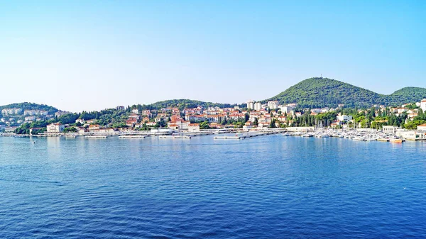 Přehled Dubrovníku Chorvatsko Července 2016 Evropa — Stock fotografie