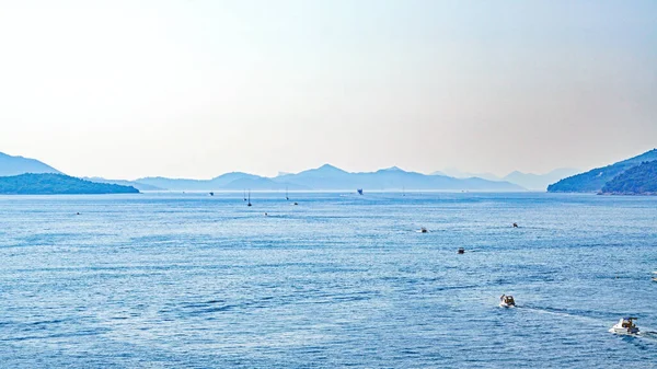 Přehled Dubrovníku Chorvatsko Července 2016 Evropa — Stock fotografie