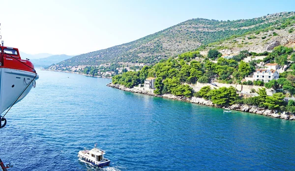 Überblick Über Dubrovnik Kroatien Uhr Juli 2016 Europa — Stockfoto