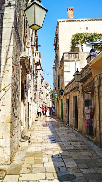 Resumen Dubrovnik Croacia Julio 2016 Europa — Foto de Stock