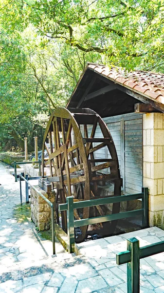 Dubrovnik Nehri Kıyısındaki Değirmeni Temmuz 2016 Hırvatistan Avrupa — Stok fotoğraf