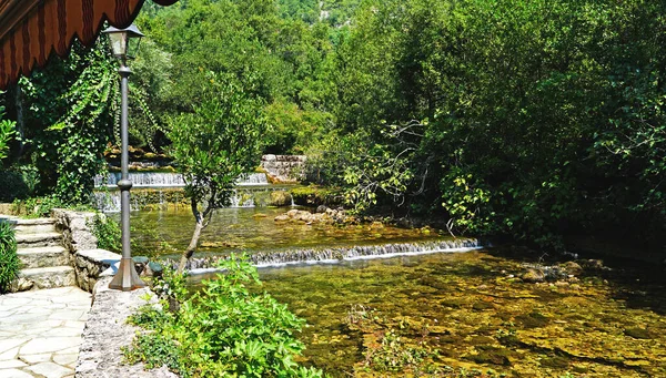 杜布罗夫尼克的河流 2016年7月14日下午15 克罗地亚 — 图库照片