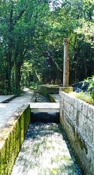 Rivier Dubrovnikr Juli 2016 Kroatië Europa — Stockfoto