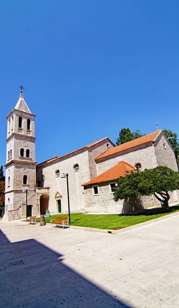 Utsikt Över Gator Och Gränder Zadar Augusti 2018 Dalmatien Kroatien — Stockfoto