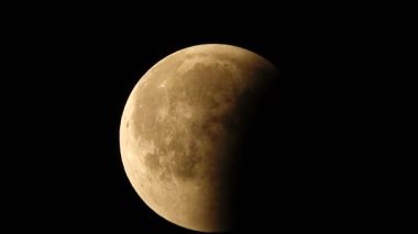 27 Temmuz 2018 - tam ay tutulması ay tutulması. Bu yüzyılda 21 en uzun toplam ay tutulması oldu. Toplam aşamasının toplam süresi yaklaşık 103 dakika idi