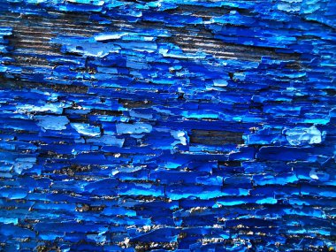 eski ahşap eski mavi boya