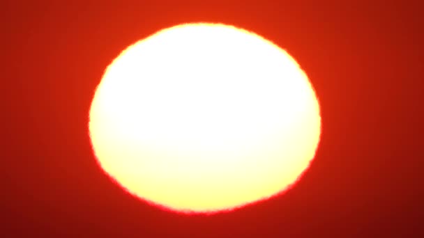 Rano Miraż Wschód Słońca Nad Morzem — Wideo stockowe