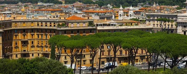 Panorama and sitycape of old Rome, Italy — Stock Photo, Image