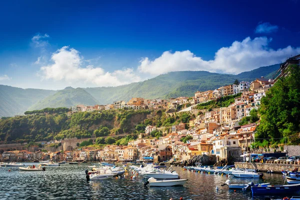 Chianalea Scilla Vissersdorpje Calabrië Italië — Stockfoto