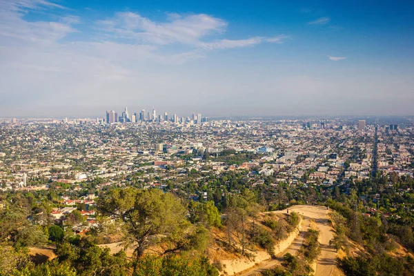 Πανοραμική θέα στο Λος Άντζελες — Φωτογραφία Αρχείου