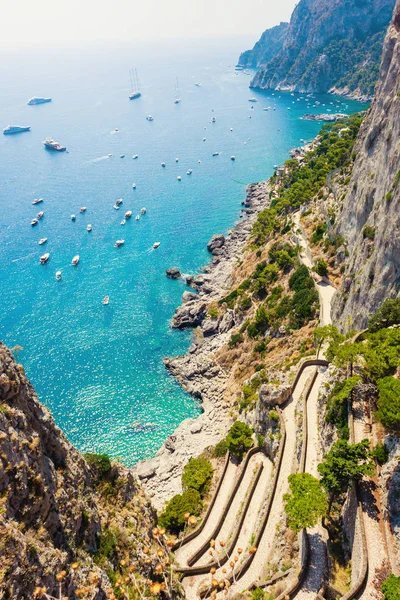 Paraíso en la isla Capri — Foto de Stock