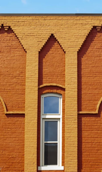 Small Town Decorative Brick Buildings