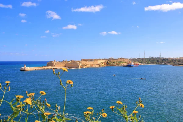 Foto Stata Scattata Sull Isola Malta Una Giornata Sole Foto — Foto Stock