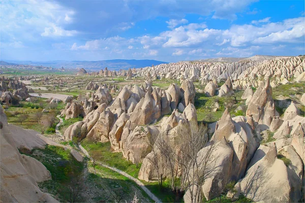 Valle en capadocia de montaña . — Foto de Stock