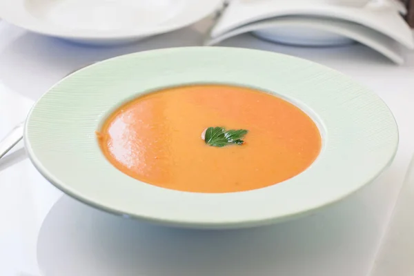 Spanische Tomaten Gazpacho — Stockfoto