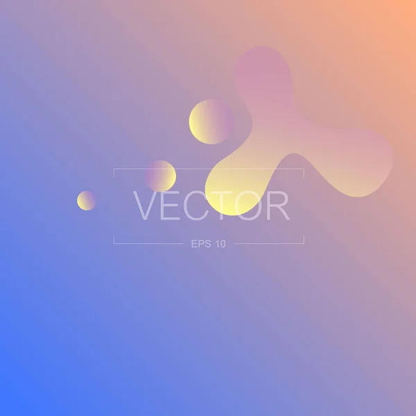 Gradiente Pantalla Con Fondo Abstracto Moderno Fondo Sonido Creativo Onda — Vector de stock