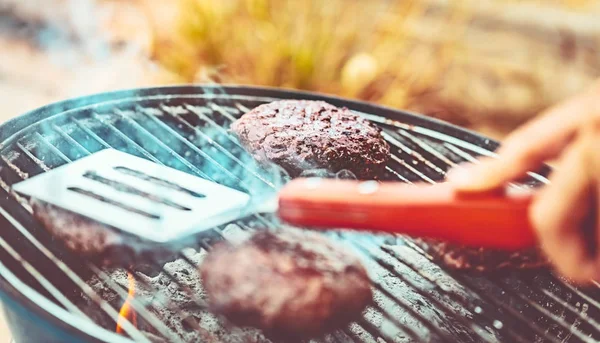 Hamburger vegetariano sano — Foto Stock