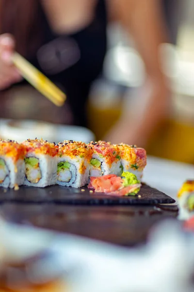 Smakelijke California roll — Stockfoto