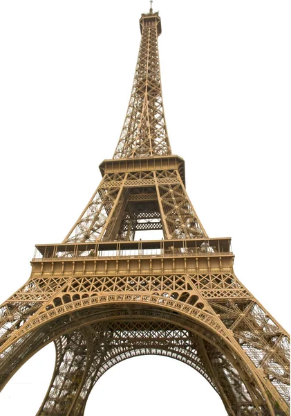 Eifel tower isolated with white background - Paris, France, output