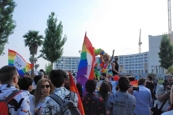 Salerno Jižní Itálie Května 2018 Gay Pride Událost Gay Pride — Stock fotografie