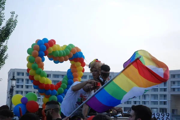 Salerno Itália Sul Maio 2018 Gay Pride Event Gay Pride — Fotografia de Stock